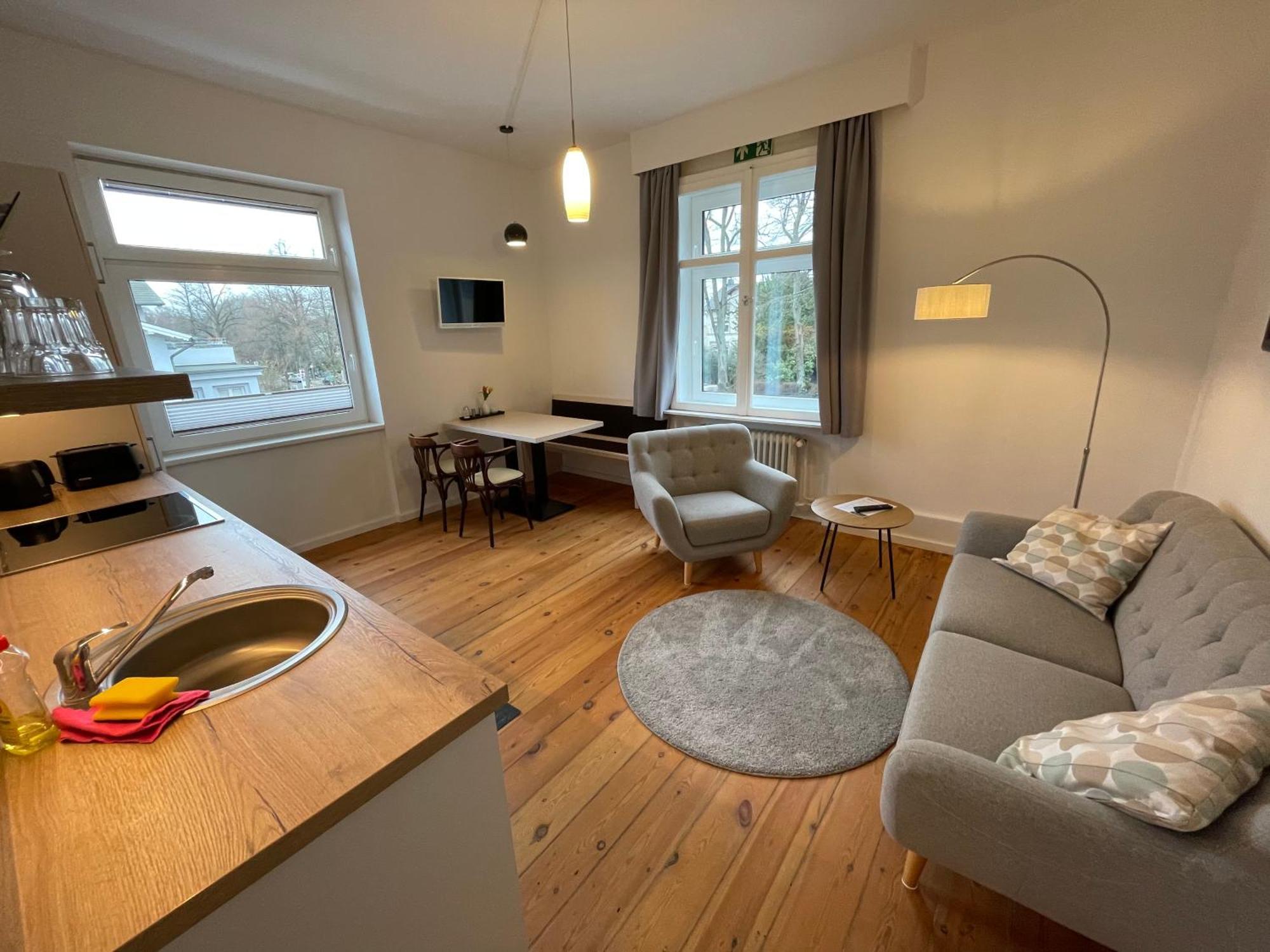 Aparthotel Stadtpark 吕贝克 外观 照片